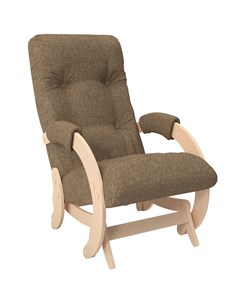 Кресло глайдер oxford 68 коричневый 55x100x88 см Milli