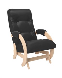 Кресло глайдер oxford 68 черный 55x100x88 см Milli