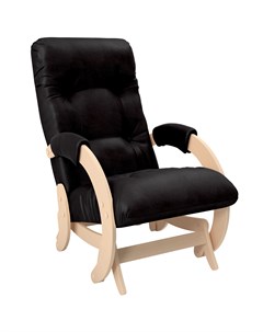 Кресло глайдер oxford 68 черный 55x100x88 см Milli