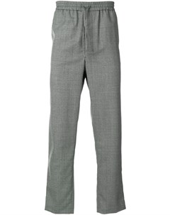 Узкие брюки с эластичным поясом Ami paris