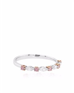 Кольцо Argyle Pink из белого золота с бриллиантами Hyt jewelry