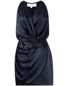 Шелковое платье мини с вырезом халтер Michelle mason