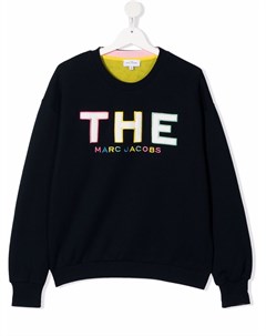 Толстовка с вышитым логотипом The marc jacobs kids