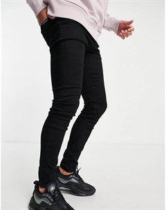 Черные супероблегающие джинсы Calvin klein jeans