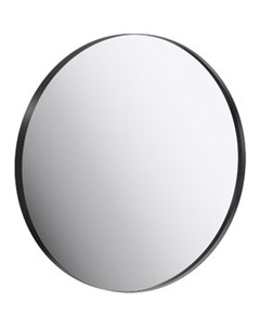 Зеркало RM 80 круглое черное RM0208BLK Aqwella