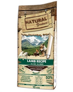 Сухой корм для собак Lamb Recipe Sensitive 12 кг Natural greatness