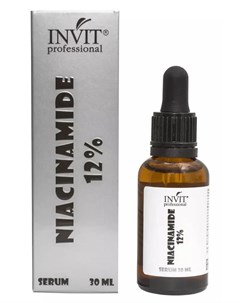 Сыворотка для лица с ниацинамидом 12 30 мл Active Serum Concentrate Invit