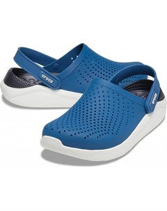 Сабо LiteRide Clog Vivid Blue Almost White Crocs