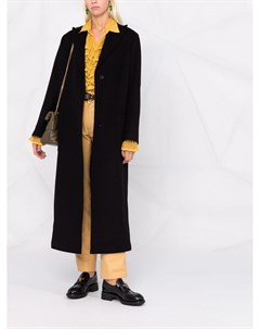 Однобортное шерстяное пальто Etro