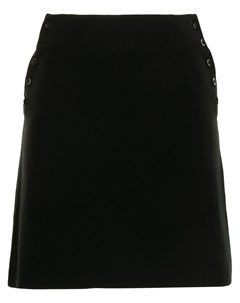 Трикотажная юбка с завышенной талией N.peal