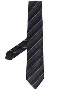 Шерстяной галстук в полоску Borrelli