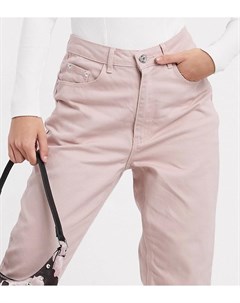 Розовые джинсы в винтажном стиле Missguided petite