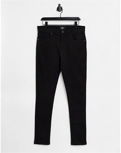 Черные супероблегающие джинсы Threadbare