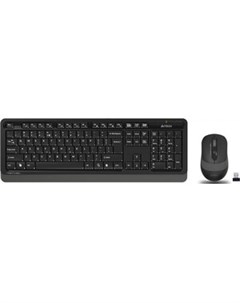 Клавиатура мышь Fstyler FG1010 черный серый A4tech
