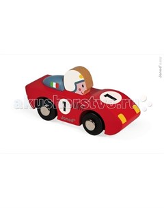 Деревянная игрушка Игрушка Машинка гоночная Janod