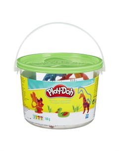 Набор для лепки из пластилина Ведёрочко зеленая зеленый Play-doh
