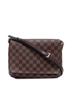 Сумка на плечо Damier Ebene Musette Tango 2002 го года Louis vuitton