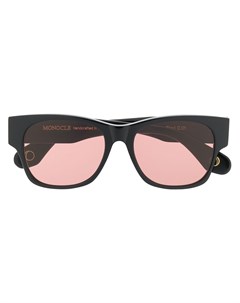 Затемненные солнцезащитные очки в квадратной оправе Monocle eyewear