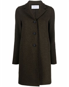 Однобортное пальто миди Harris wharf london