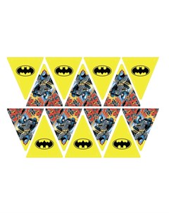 Гирлянда флажки Персонажи Batman