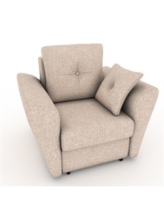 Мини кресло кровать neapol strong plus 01 серый 90x93x97 см Fenya