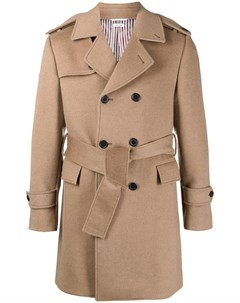 Двубортное пальто Thom browne