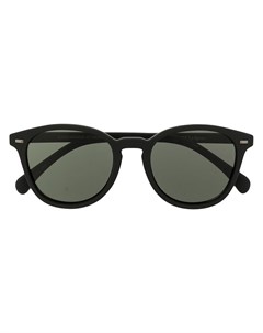 Солнцезащитные очки Bandwagon в круглой оправе Le specs