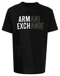 Футболка с логотипом Armani exchange