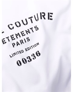 Боди Haute Couture Vetements