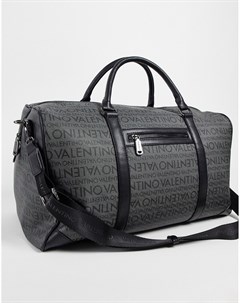 Серая спортивная сумка Futon Valentino bags