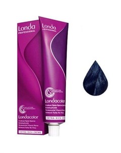 Londacolor 2 8 Стойкая крем краска для волос сине черный 60 мл Londa professional