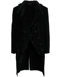 Многослойное двубортное пальто Yohji yamamoto