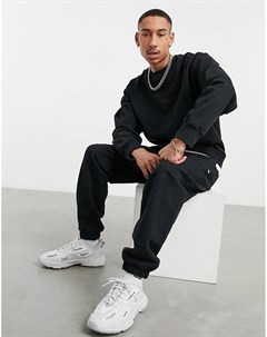 Черные джоггеры премиум класса от комплекта Adidas originals