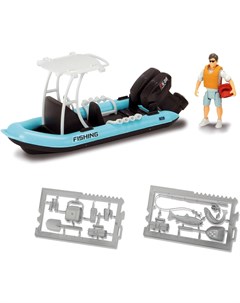 Игровой набор PlayLife Лодка рыбацкая с аксессуарами 1 24 20 см Dickie