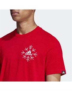 Футболка Snowflake Winter Holiday Sport Inspired Adidas