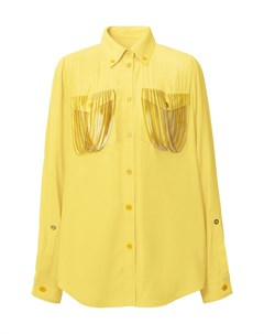 Рубашка желтого цвета Burberry