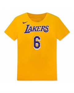 Мужская футболка Los Angeles Lakers T Shirt Number 23 James Nike