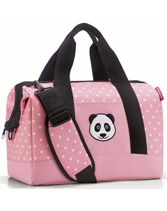 Сумка детская Allrounder M panda dots pink Reisenthel