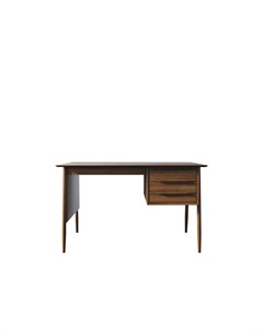 Рабочий письменный стол bruni коричневый 126x75x60 см Etg-home
