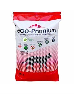 ECO Premium Алоэ наполнитель для кошек любого возраста древесный комкующийся Eco-premium