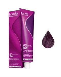 Londacolor 4 65 Стойкая крем краска для волос шатен фиолетово красный 60 мл Londa professional