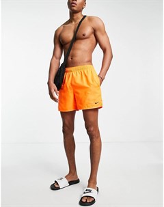 Оранжевые волейбольные шорты длиной 5 дюймов Swimming Essential Nike
