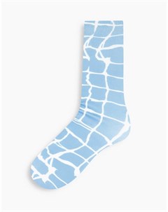 Спортивные носки с принтом в виде бассейна Asos design