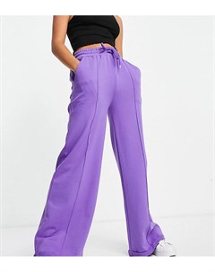 Фиолетовые джоггеры с широкими штанинами от комплекта Asyou