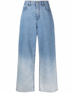 Широкие джинсы с эффектом омбре Marni