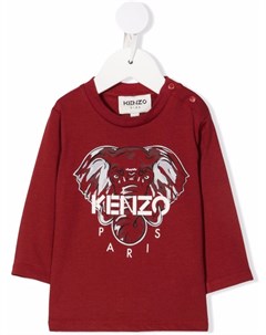 Топ с длинными рукавами и логотипом Kenzo kids