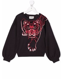 Джемпер с вышитым логотипом Kenzo kids