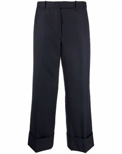 Укороченные брюки с манжетами Thom browne