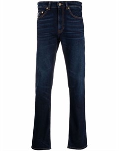 Узкие джинсы средней посадки Versace jeans couture