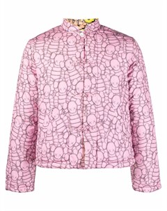 Укороченная куртка с графичным принтом из коллаборации с KAWS Comme des garçons shirt